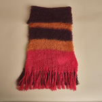 sciarpa in mohair a righe. STR SHORTBREAD.COFF.COPP hinterveld 