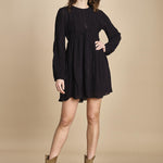 miniabito con conchiglie BLACK SHELL 351984 BLACK farm rio 