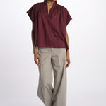 Camicia CORY m/c voille CORY BORDEAUX vanessa bruno 