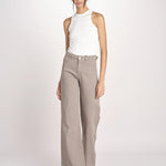 pantalone diritto CLARA COMFORTBULL DOVEGREY true avenue 