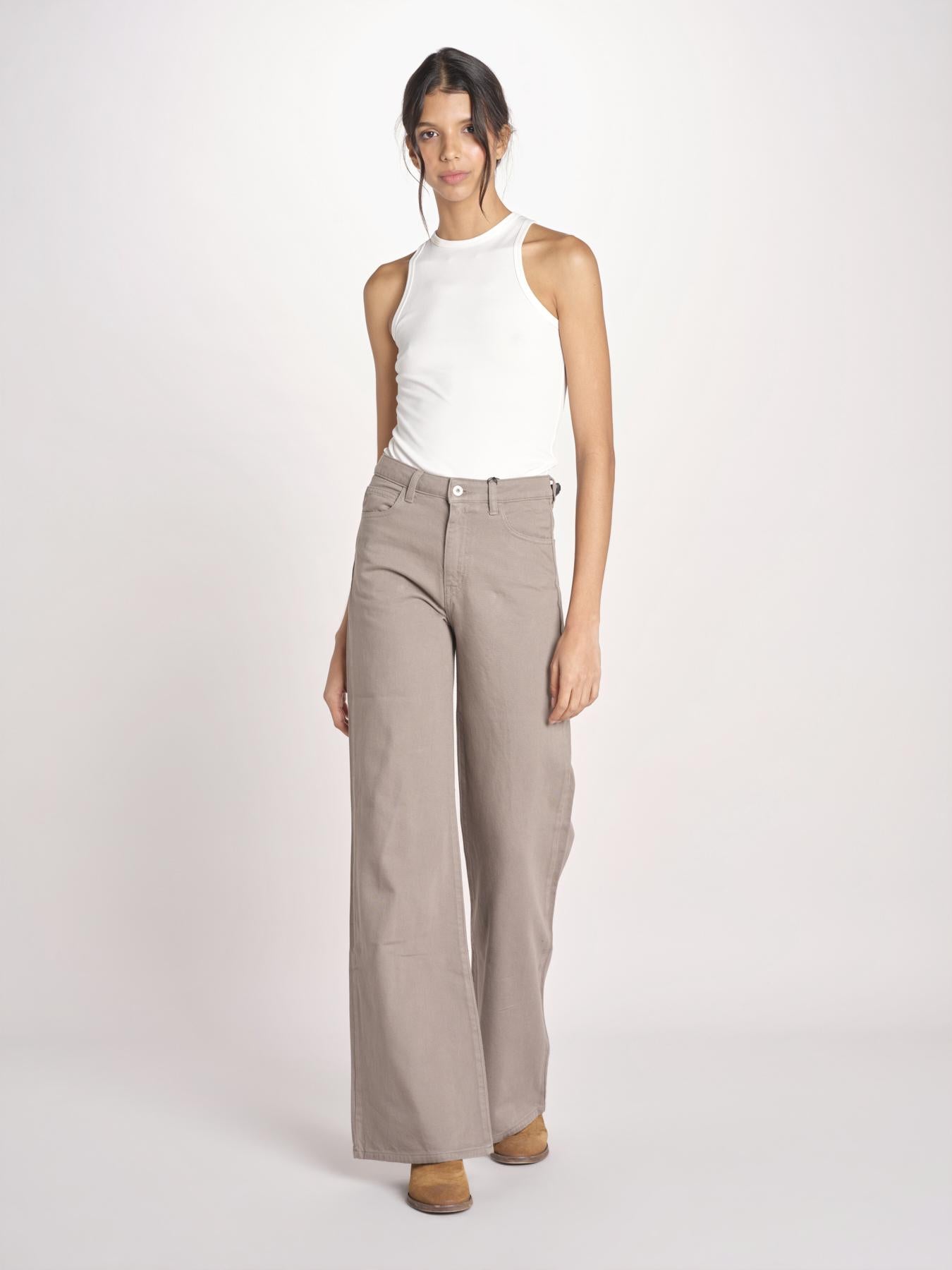pantalone diritto CLARA COMFORTBULL DOVEGREY true avenue 