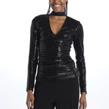  ASOLO SEQUINS-BLACK leTwins 