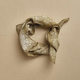 fazzoletto quadrato in voille di cotone con stampa bandana POCKET VERDE massimo alba 