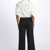 Pantalone MELODIA cropped risvolto MELODIA65254 3 quelledue 