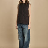 gilet in lana cotta. BLS1504 MAR32 soeur 
