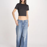 t-shirt costine PARGA 026TS614RM NERO woc 