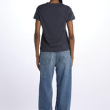 T-shirt girocollo m/c basic WSCT20 DENIM BLUE merz b 