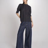 Camicia con ricami ARSENENO 2HVA27-V09783 NOIR vanessa bruno 