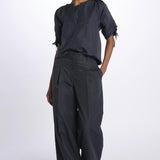 Pantalone HIGH WAIST pences con risvolto 51279LCO MIDNIGHT phillip lim 