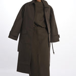 Maglia scollo v dietro HESSE1390 MOSS studio nicholson 