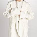 blazer in creepe BIRKIN MJD514_76C555 ECRU jejia 