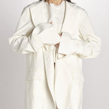 blazer in creepe BIRKIN MJD514_76C555 ECRU jejia 