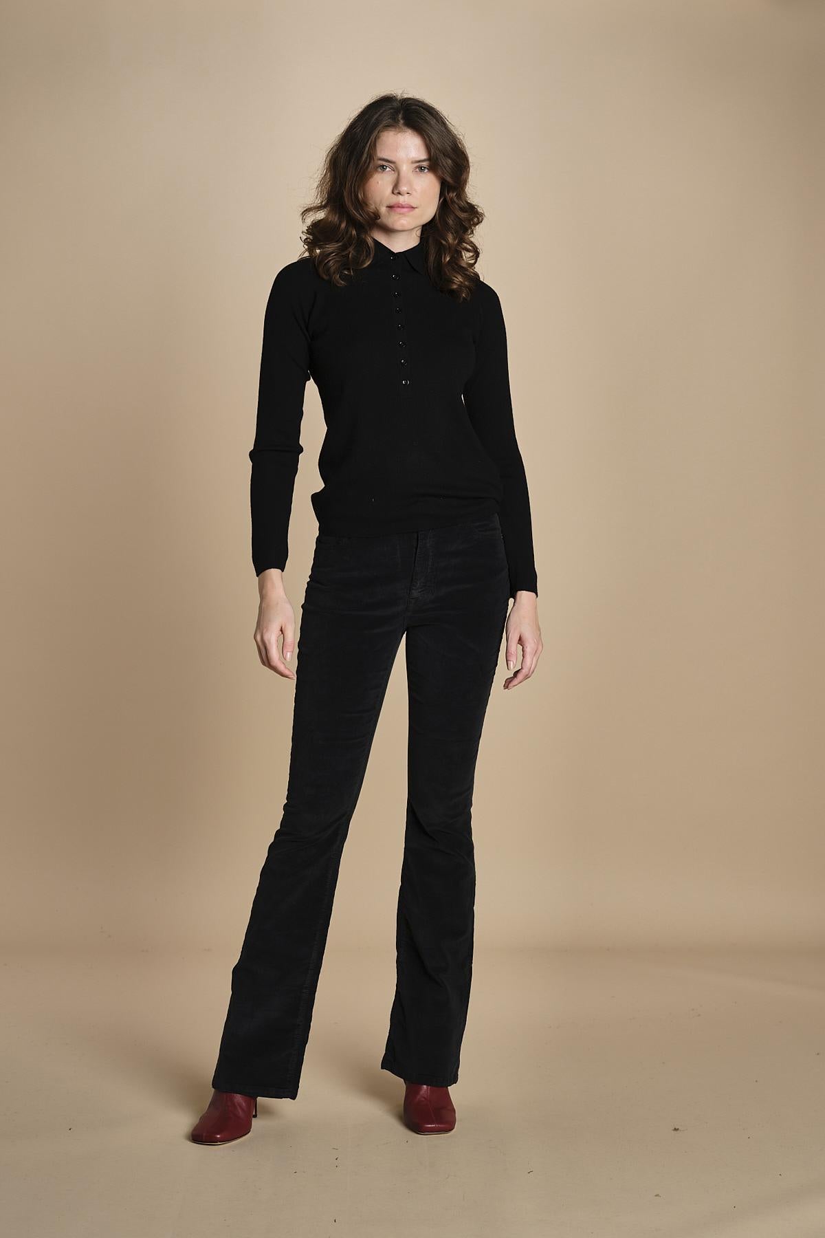 73% COTONE 25% TENCEL 2% ELASTAN MONICA XV01 099 NERO ps don't forget me 