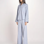 camicia maschile in popeline AMANDA AMD20 CELESTE nine in the morning 