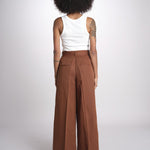 pantalone over PIERA ANN IO115208 DARK TOBACCO BR206 ivy oak 