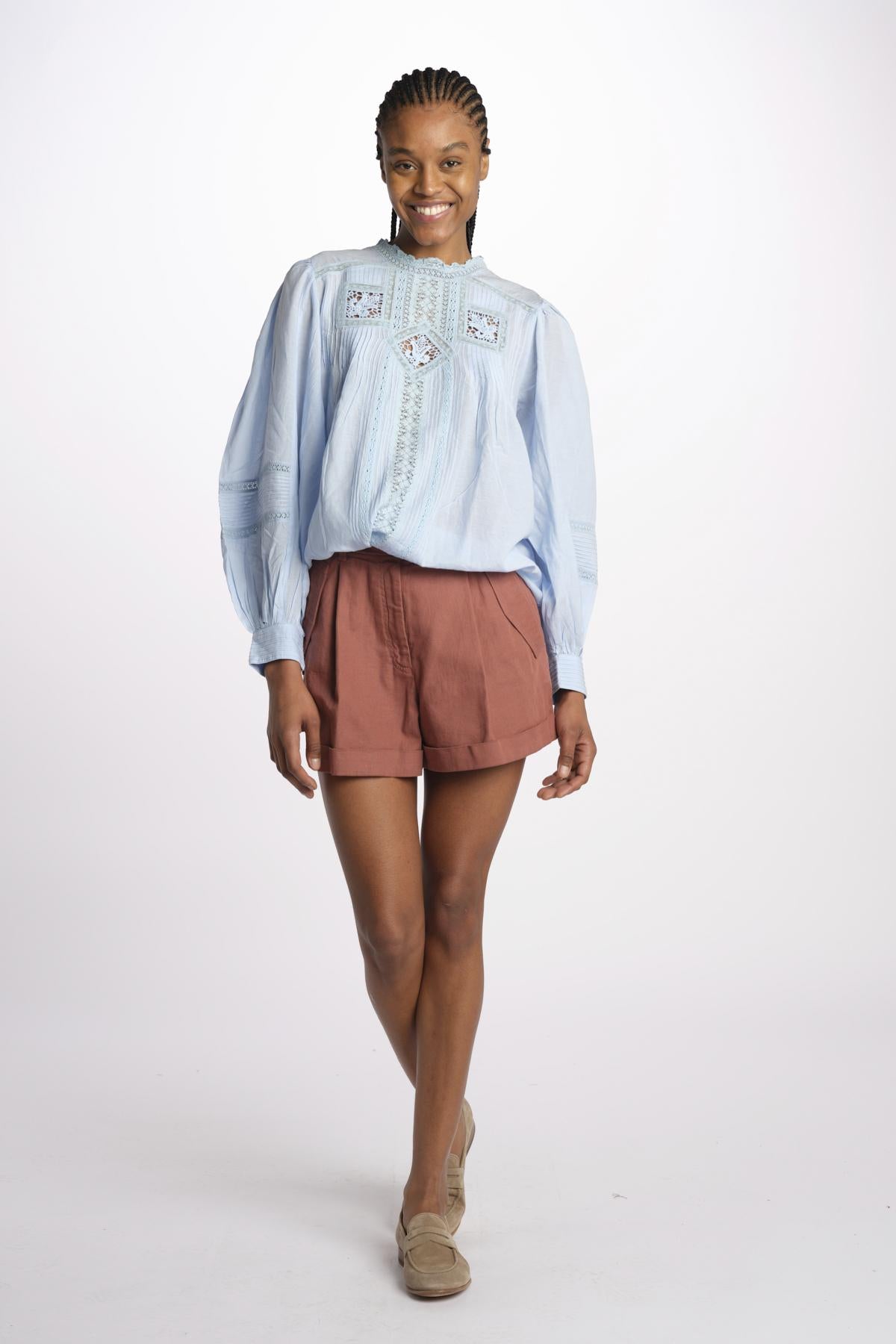 Shorts ENOA con tasche ENOA TERRACOTTA vanessa bruno 