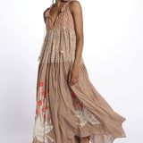 Abito s/m fiori piazzati Maxi Hippydress Sleeveless MHS TD1 CR1 yvonne s. 