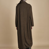 cappotto lungo militare T8655M VERDE dusan 