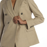 Blazer BICE doppio petto tela lana BICE33035556 112 quelledue 