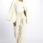 Tuta con camicia 142406 BEIGE lvir 