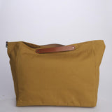 CANDIDE+ALICE Bag tracolla grande + pelle CACOMUS MUSTARD my bob 