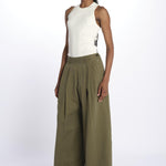 Pantalone pinces con elastico 7204 21618 750 pomandère 