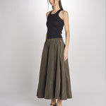 Gonna a ruota in nylon 5N23 01237 MILITARE aspesi 
