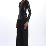  ASOLO SEQUINS-BLACK leTwins 
