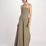 pantalone over in cotone 40811-400 MILITY 88 federica tosi 