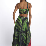 Gonna COCONUT TREE FLOW pappagallo 331963 MULTICOLOR farm rio 