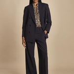 pantaloni pences tela lana MOD.0188 BLU aspesi 