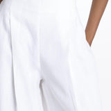 HEINI pantalone over PANTS HEINI BIANCO inasami 