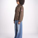 giacca sahariana WWOW01723 MOSS 311 zadig & voltaire 