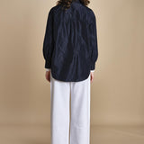 camicia in taffetas 5N25 BLU aspesi 