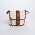 Tracolla canvas pelle SAC A RABAT IVOIRE002 vanessa bruno 