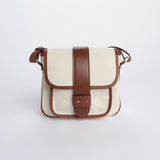Tracolla canvas pelle SAC A RABAT IVOIRE002 vanessa bruno 
