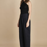 pantalone in cotone double FELLINI SNW DARKEST NAVY studio nicholson 