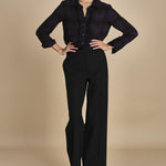 G032 camicia cpn inserti in pizzo G0513081 Q291 n21 