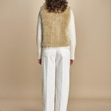 VOBBY gilet in ecopelliccia BEVR554 NATURAL hartford 