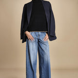 maglia dolcevita over SAMANTHA NERO CAMMELLO tenne' 