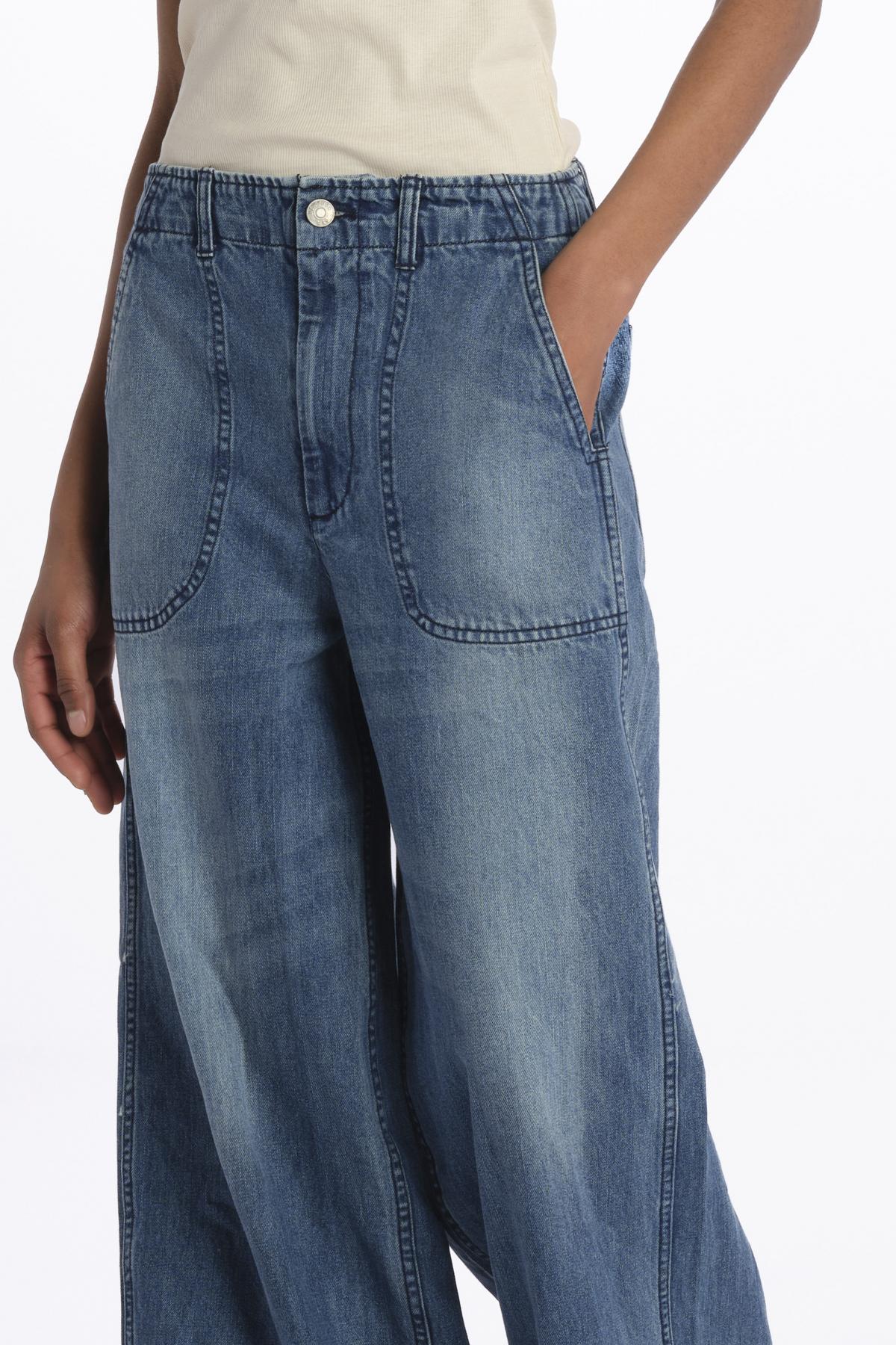 AMARI denim ricamati 080 BLUE sea ny 