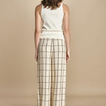 pantaloni a quadri TRAVEL CHECK BORD crida 