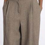 2311 pantalone spigato 2311 KHAKI dusan 