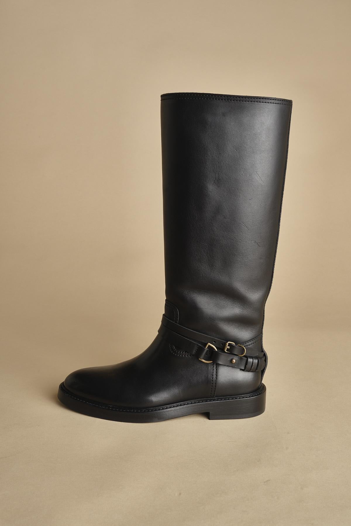 stivale. B11830ETRU-DG 01 NERO buttero 