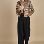 giacca corta in paillettes L0245265 M301 n21 