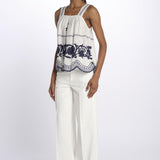 benaras soleil BE24931WHITE + NAVY