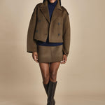 peacoat corto BERAM 1HVA25-V03738 MILITARE vanessa bruno 