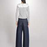 T-shirt a righe GABY 6EVB05-V13744 ECRU MARINE vanessa bruno 