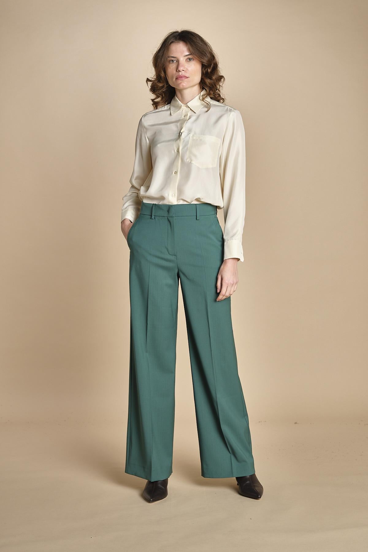pantalone palazzo fresco lana VISIVO 2525136031600 007 weekend maxmara 