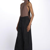 HOLLY body collo alto con fiocco HOLLY TAUPE BROWN amazuìn 
